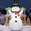 6 FT Tall Christmas Inflatables Snowman with Built-in LEDs R737