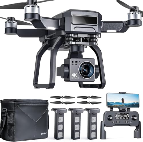 6K UHD Camera Drone with 3-Axis Brushless Gimbal and GPS Smart Control K201608