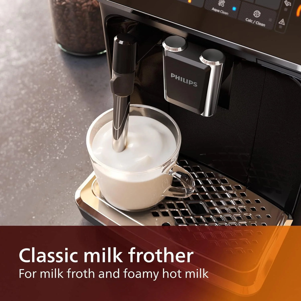 Fully Automatic Espresso Machine with Milk Frother W25938