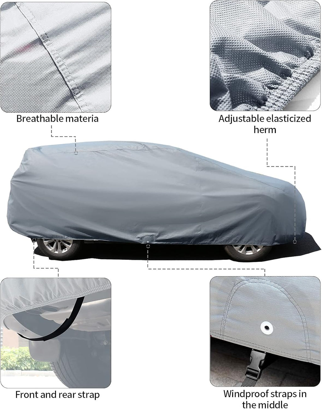 SUV Cover Up to 195'' B8116