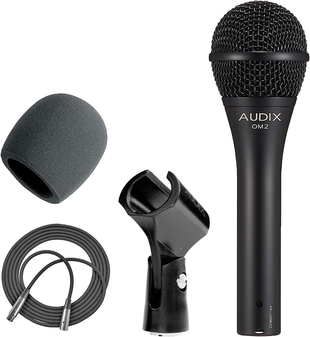 Dynamic Vocal Microphone with Foam Windscreen and XLR Cable W4917
