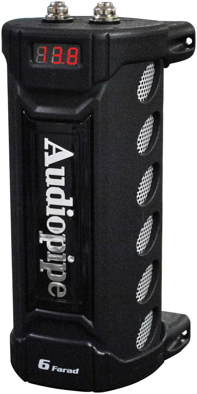 Black 6 Farad Capacitor with Digital Display P14409
