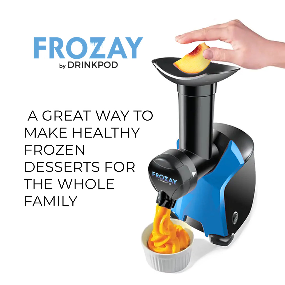 Dairy-Free Vegan Frozen Fruit Ice Cream & Dessert Maker X141