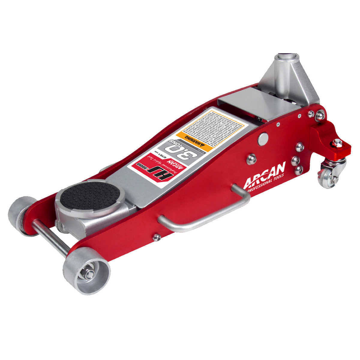 3 Ton Low Profile Aluminum Steel Floor Jack J491