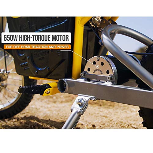 Yellow Electric Motocross Off-road Bike E691410