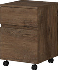 Rustic Brown File Cabinet R255433