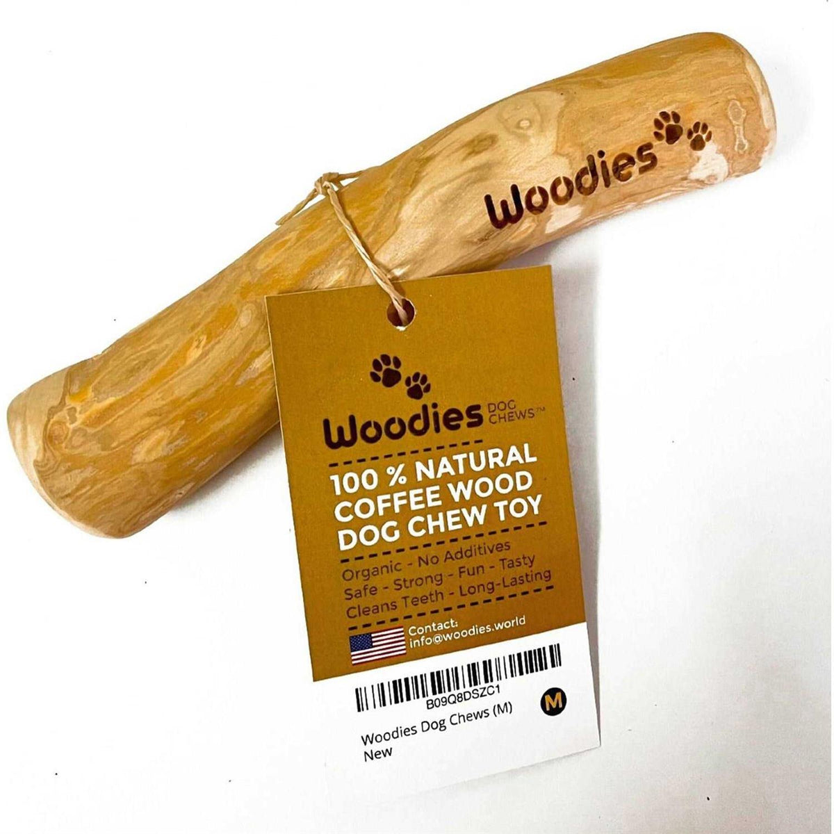 All-Natural Coffee Wood Dog Chew Toys V915399