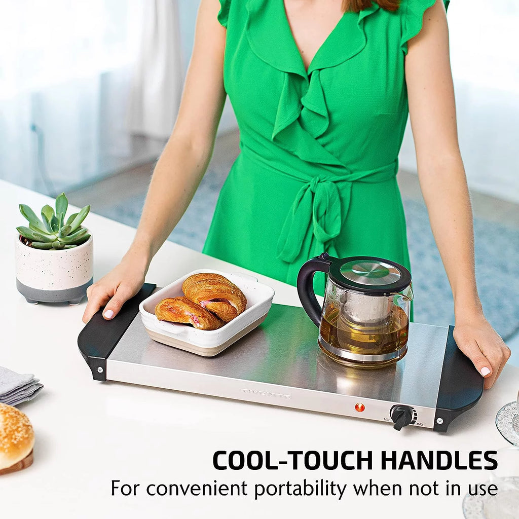 Silver Electric Warming Tray T44010
