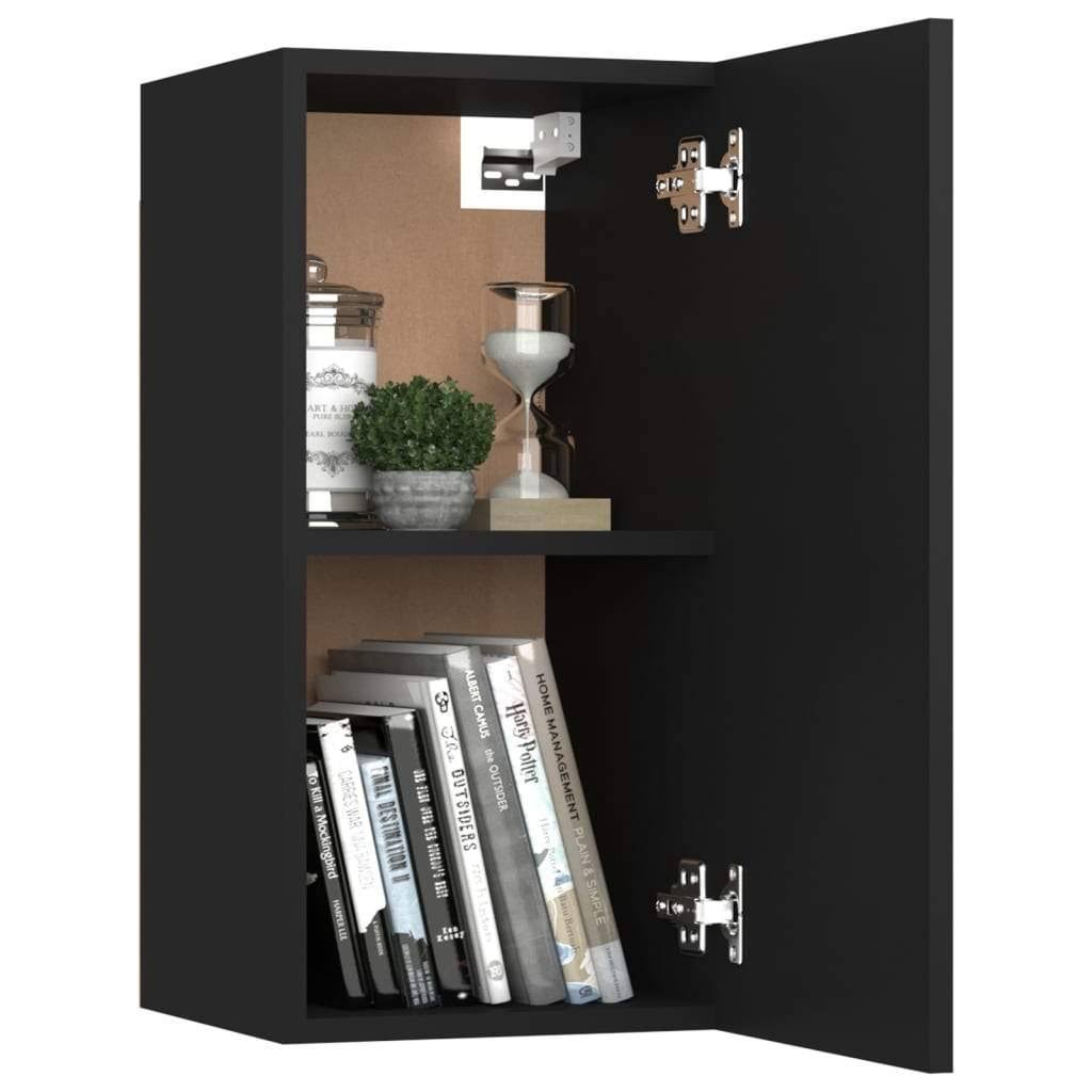 White and Sonoma Oak Chipboard TV Cabinet H8275