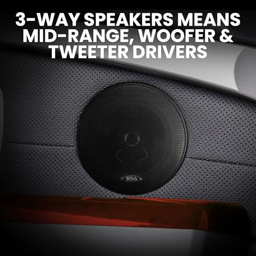 Single Din Bluetooth Car Stereo with 6.5 Inch 2 Way Speakers P595