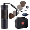 Manual Coffee Grinder Iron Gray Conical Burr Y3483