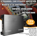 2000W 4 Channel Car Audio Amplifier H804491