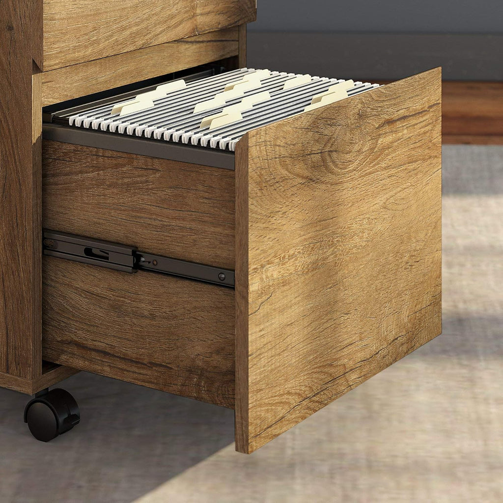 Rustic Brown File Cabinet R255433