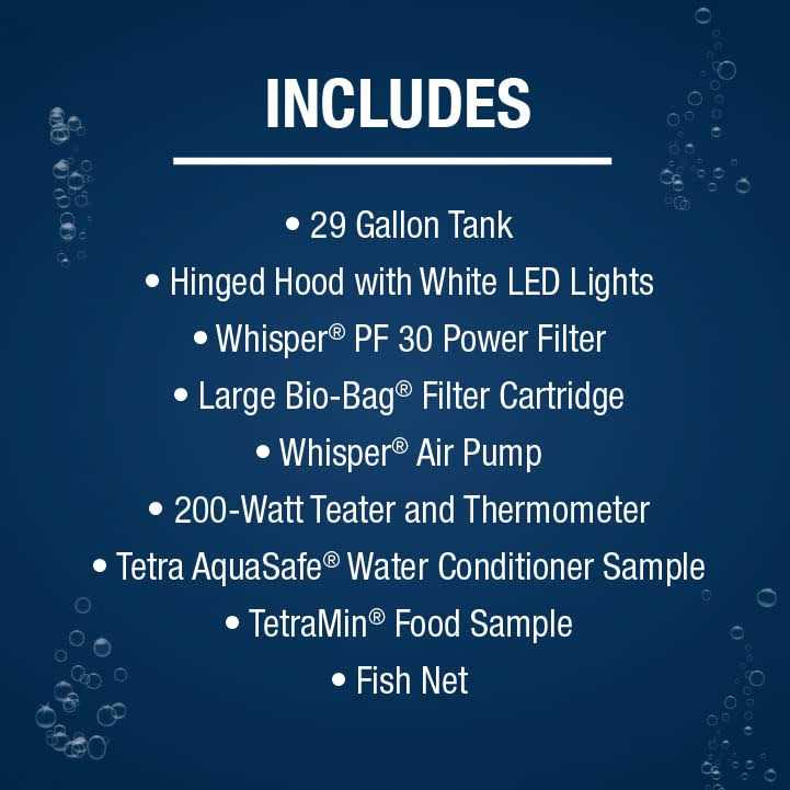 29 Gallon Glass LED Aquarium Kit U457