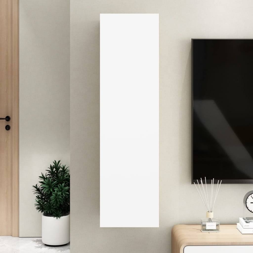 White and Sonoma Oak Chipboard TV Cabinet H8275