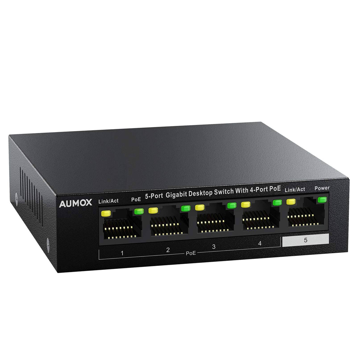 5 Port Gigabit Ethernet PoE Switch U674
