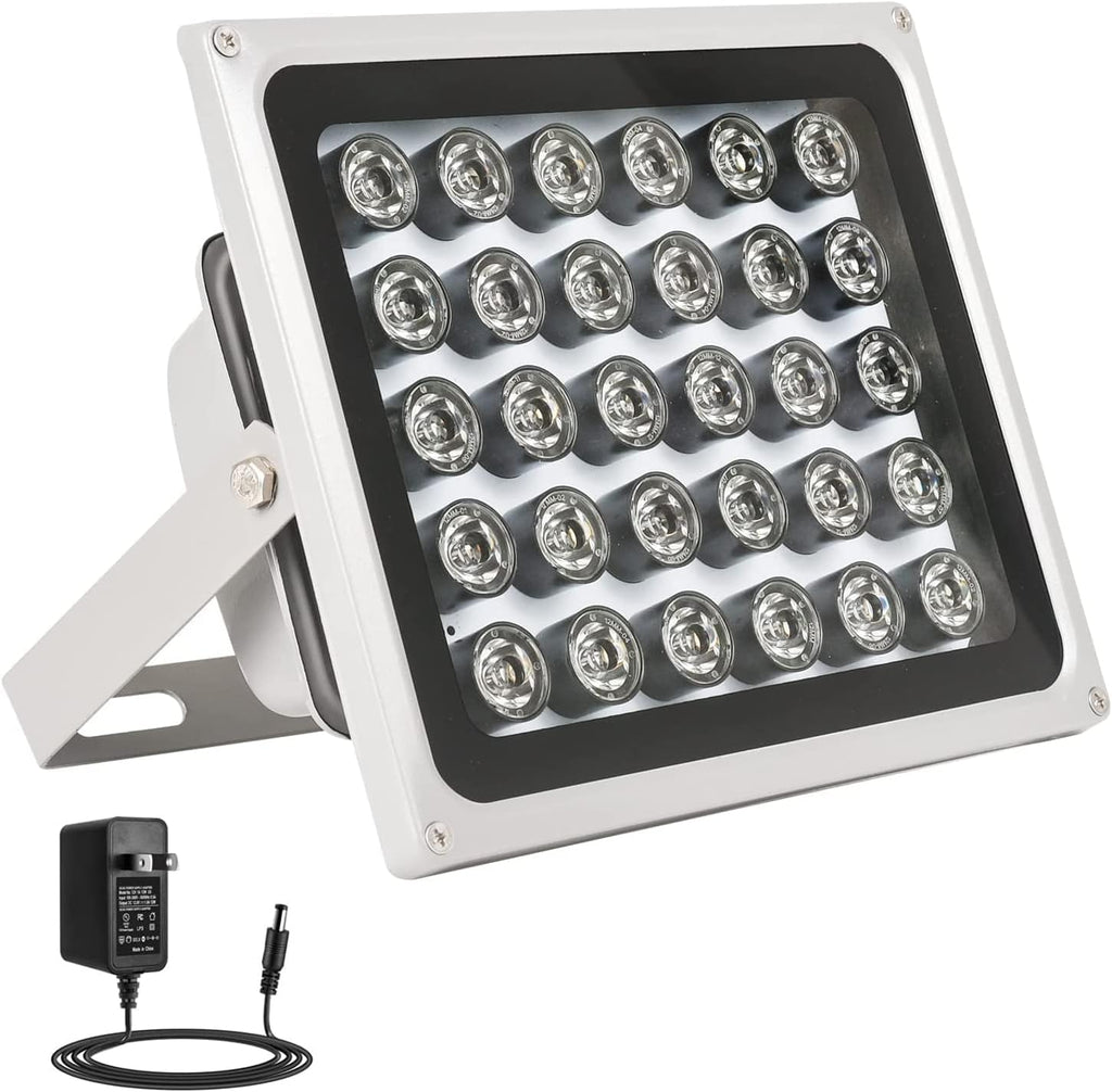 IR Illuminator 850nm 30-LEDs Waterproof Metal Housing P67487