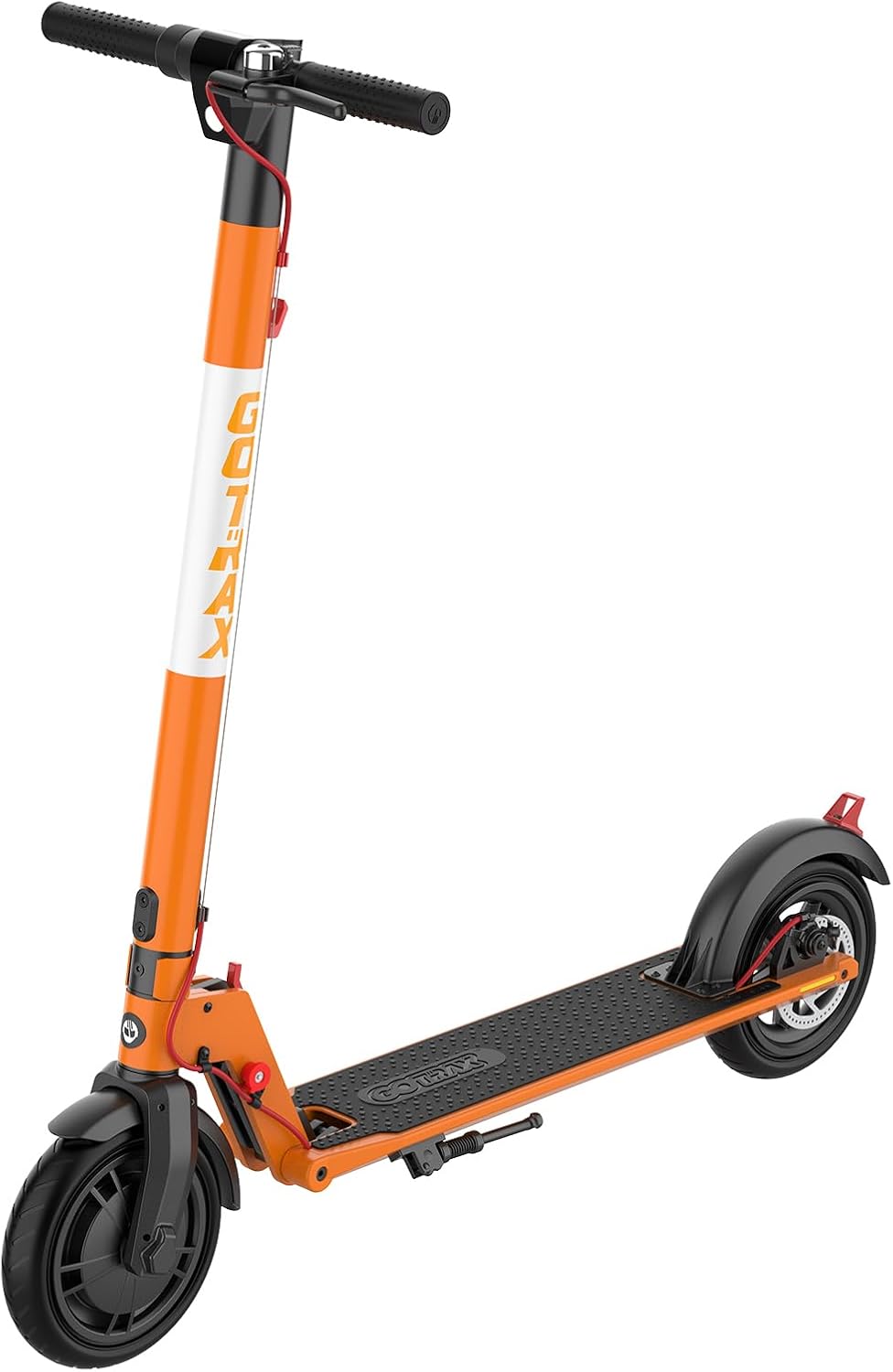 Orange Electric Scooter with 8.5" Solid Tire, 250W Motor, Aluminum Alloy Frame Y307873