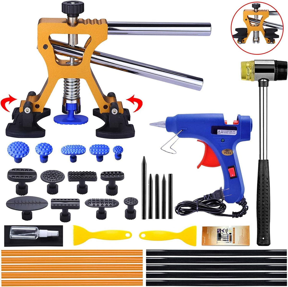 Auto Body Dent Repair Kit with Dent Puller G843