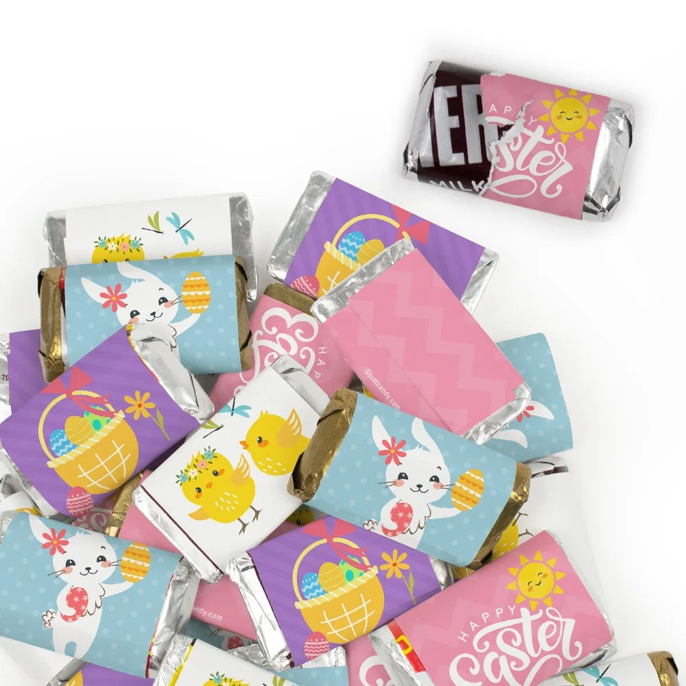 164 Pcs Easter Candy Favors Miniatures Chocolate U440