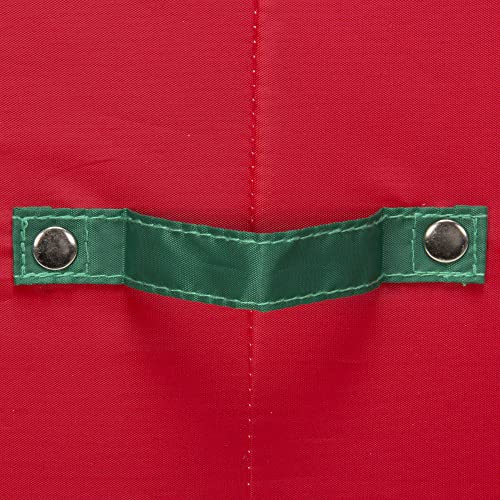 Medium Red Christmas Tree Ornament Storage Box B5756