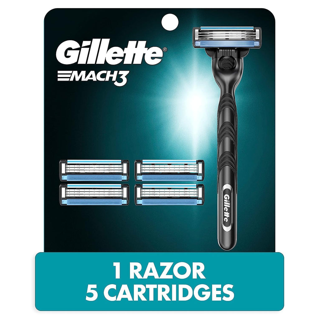 Mach3 Razor Handle + 5 Blade Refills P816
