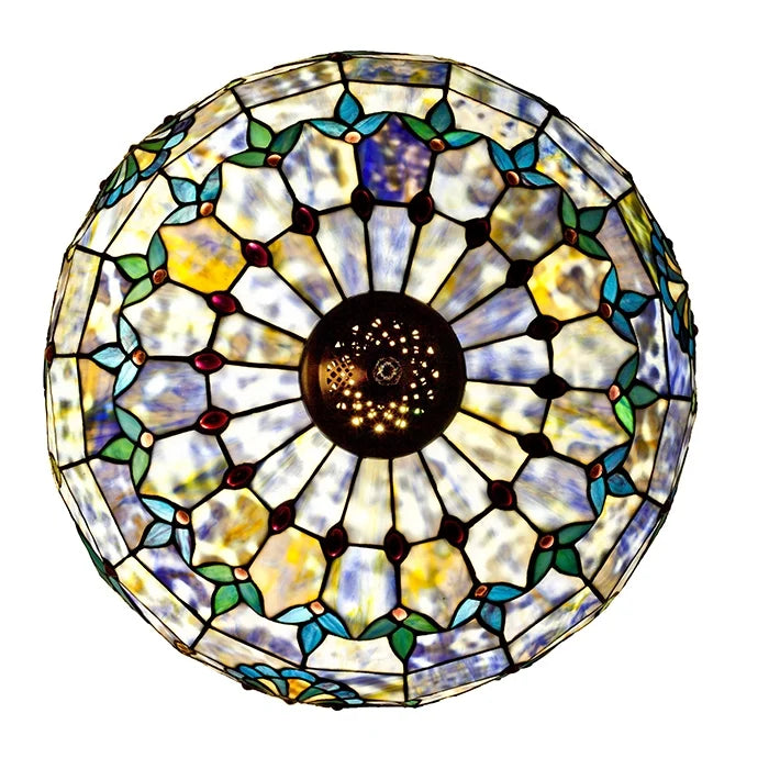 Stained Glass Floor Lamp D487