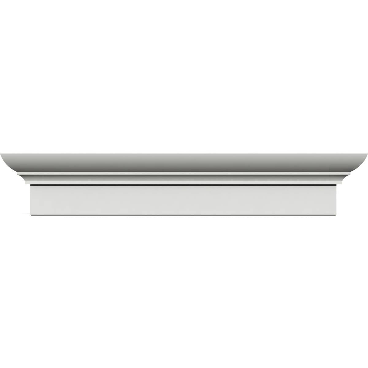 95x22 Bottom Width x 99 1/4x22 Top Width x 5 1/2x22H x 1 3/4x22P Crosshead Q48448