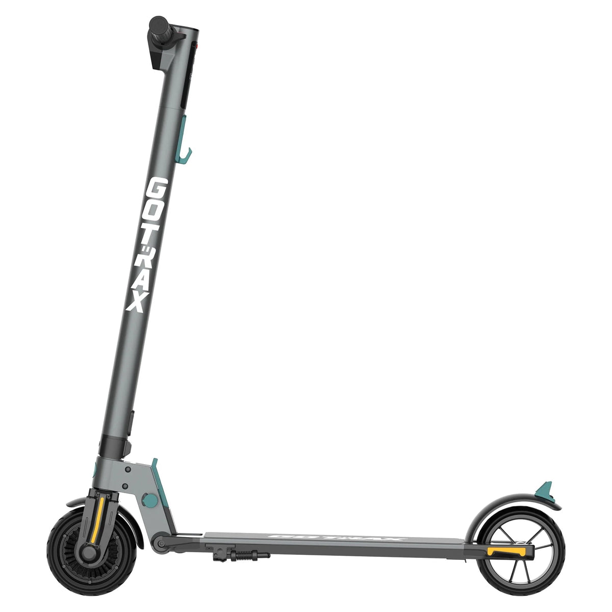 Foldable Electric Scooter with 6 Tires, 200W 12mph, Gray M1311