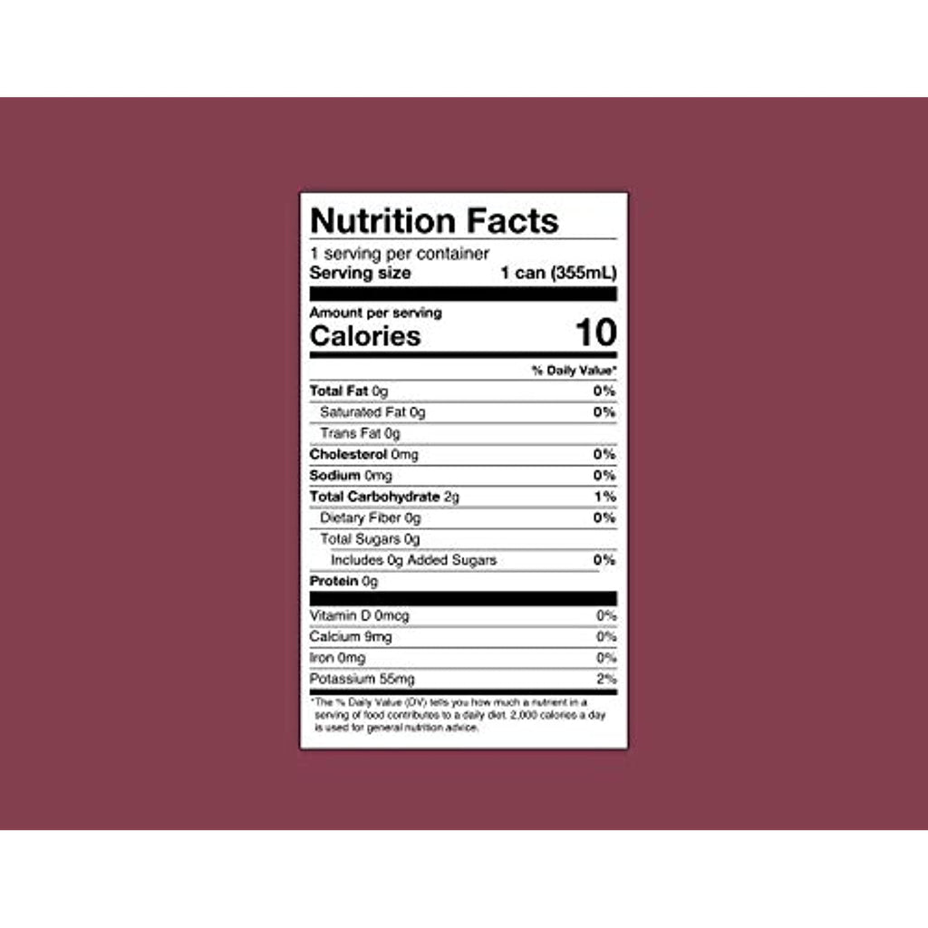 Elderberry Maqui Sparkling Botanicals Sparkling Water - Organic, Unsweetened, Caffeine Free - 12 Oz (Pack Of 12) M618