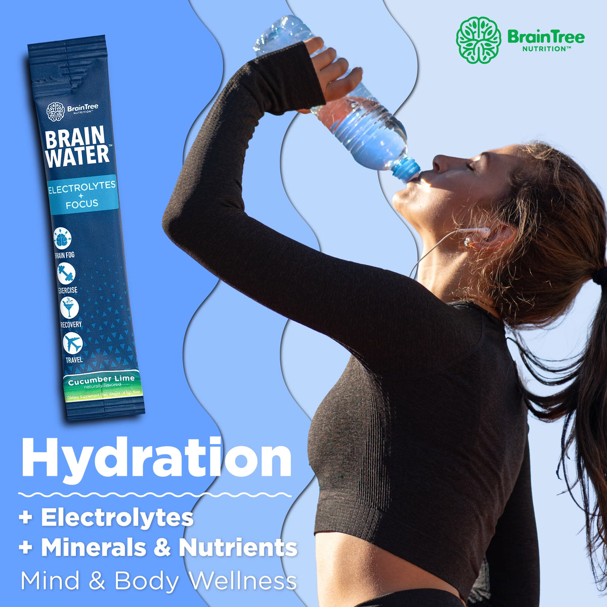 Cucumber Lime 30 Pack Electrolytes Focus W73509
