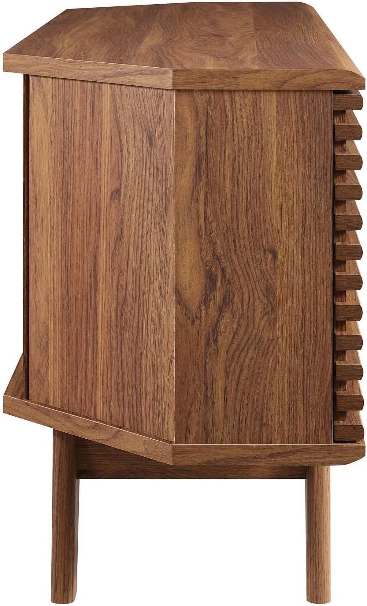 Mid-Century Modern Corner TV Stand Q902264