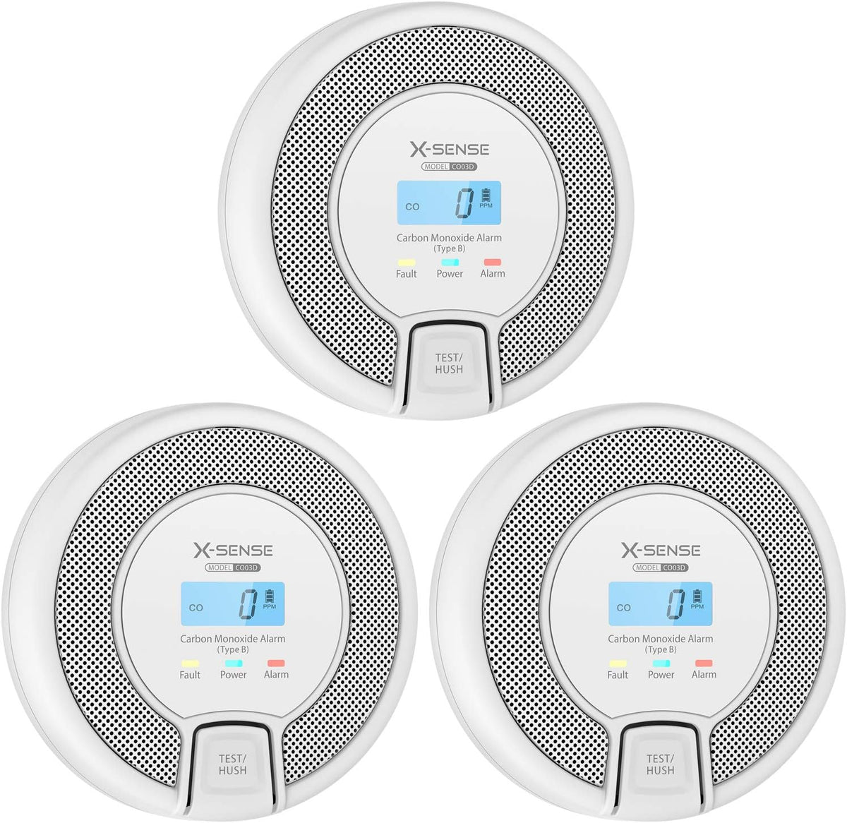Wireless Interconnected Carbon Monoxide Detector, Pack of 2 Q783