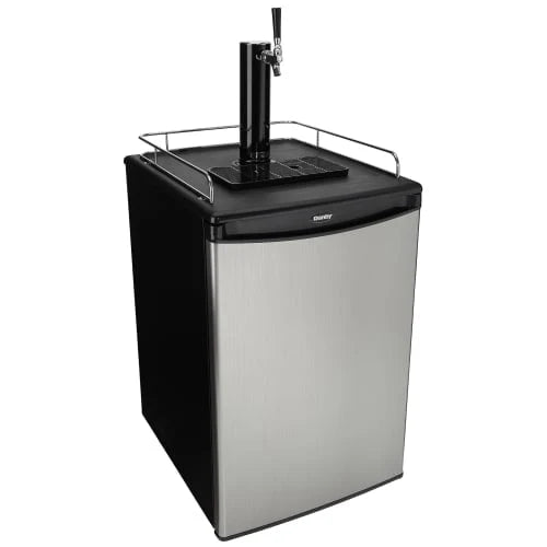 5.4 cft Single Tap Keg Cooler in Stainless Q699