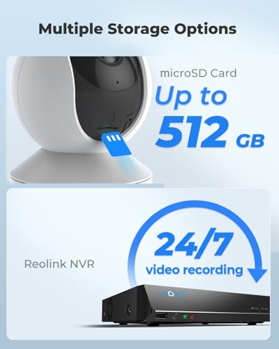 3MP HD Indoor WiFi Pan Tilt Security Camera 2 Pack H3824