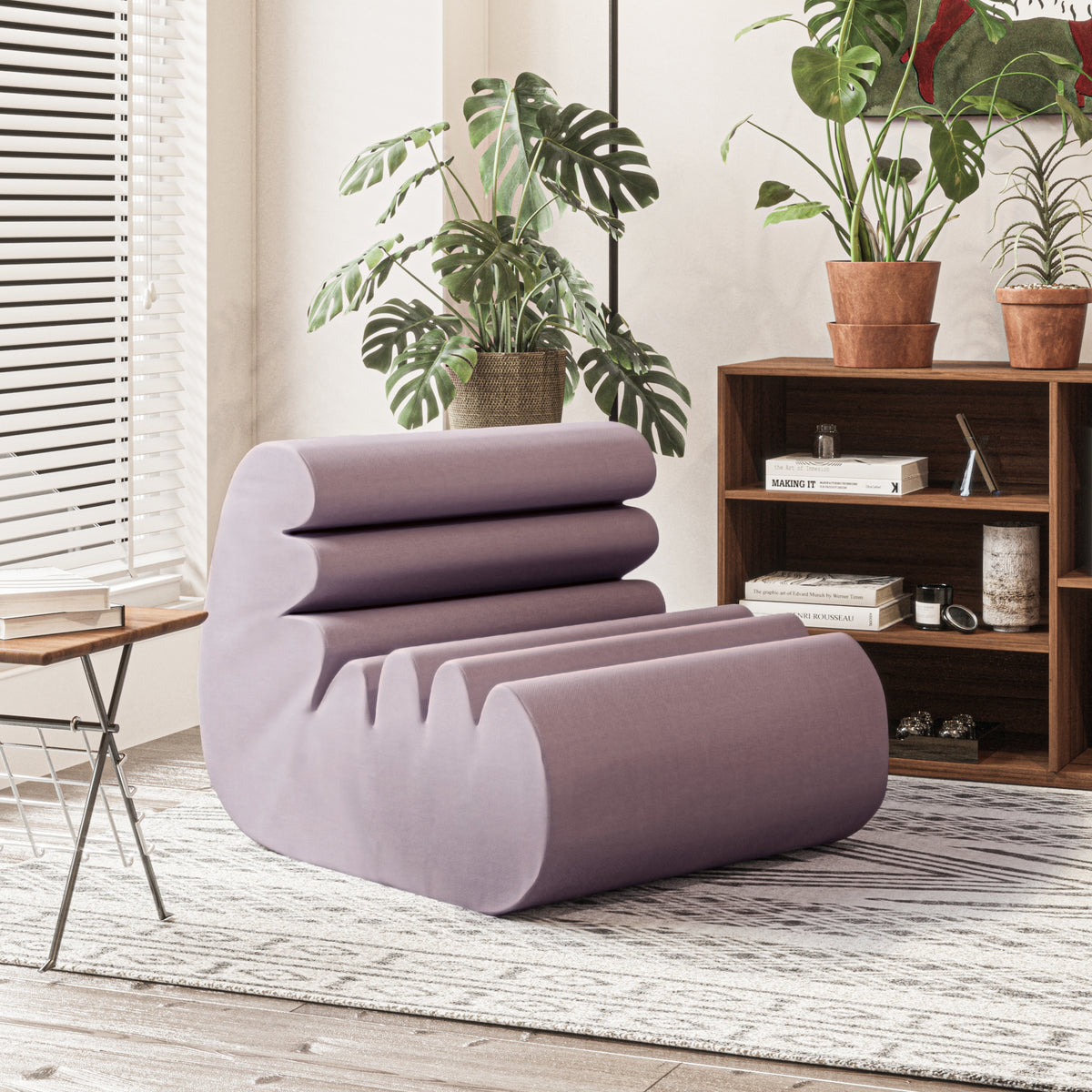 Bean Bag Chair with High-Density Foam Filling Y488