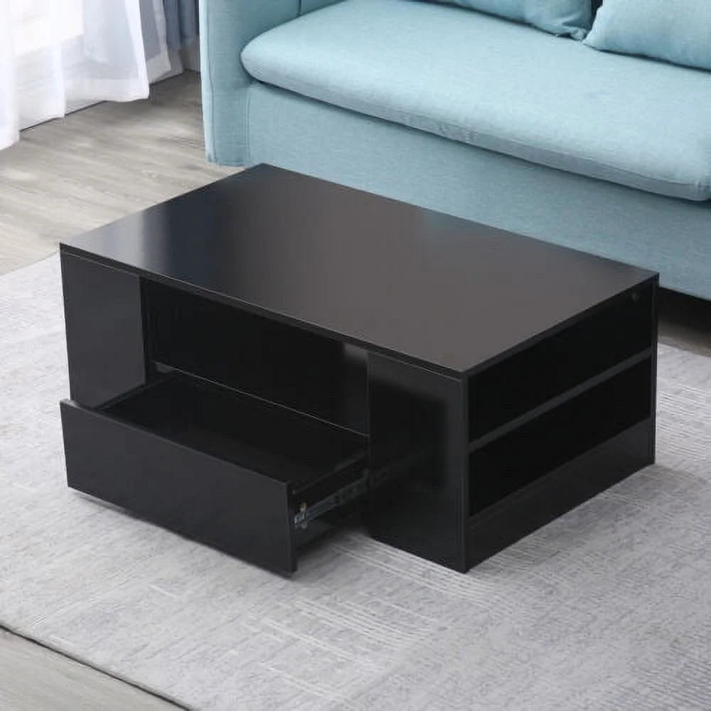 Black High Gloss Coffee Table B158