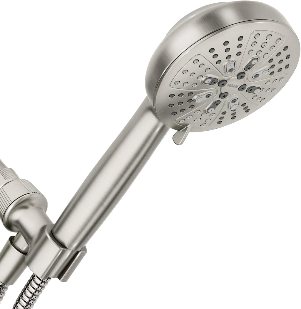 Spot Resist Brushed Nickel Handheld Shower, Pack of 2 R171