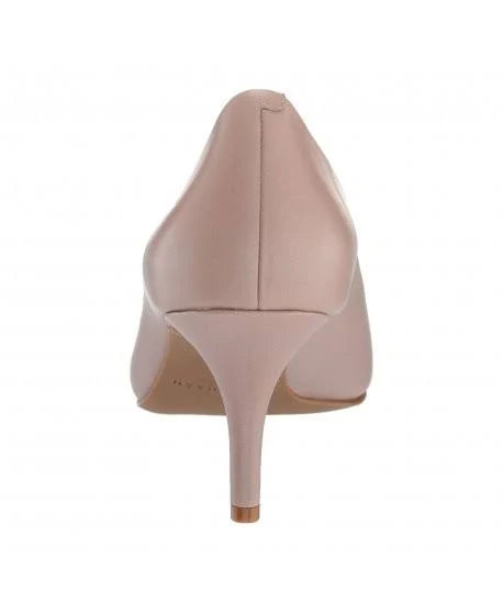 Waterproof Leather Pump D2430