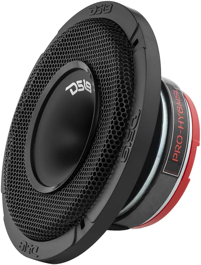 6.5" Shallow Hybrid Mid-Range Car Audio Loudspeaker 300W Max 150W RMS 8 Ohms Pack of 2 R15934