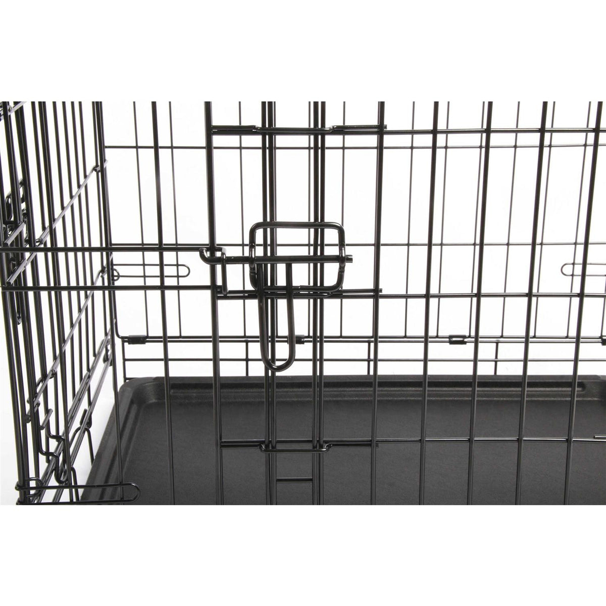 2-Door Folding Dog Crate L7323