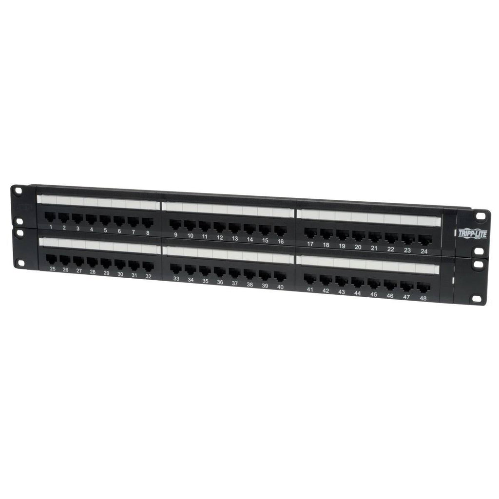 24-Port Cat6a Cat6 Cat5e Patch Panel A933