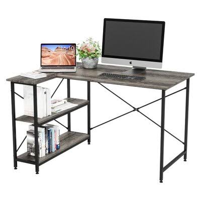 Reversible L-Shape Desk Gray T70480