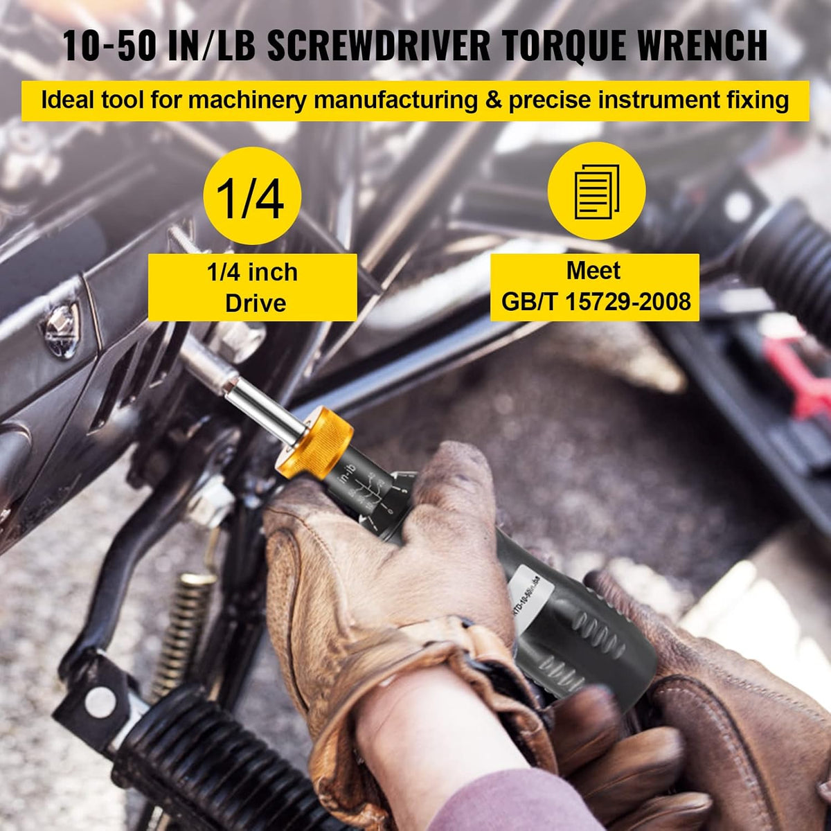 Torque Limiting Screwdriver 10-50 in-lbs Pack of 2 D420217
