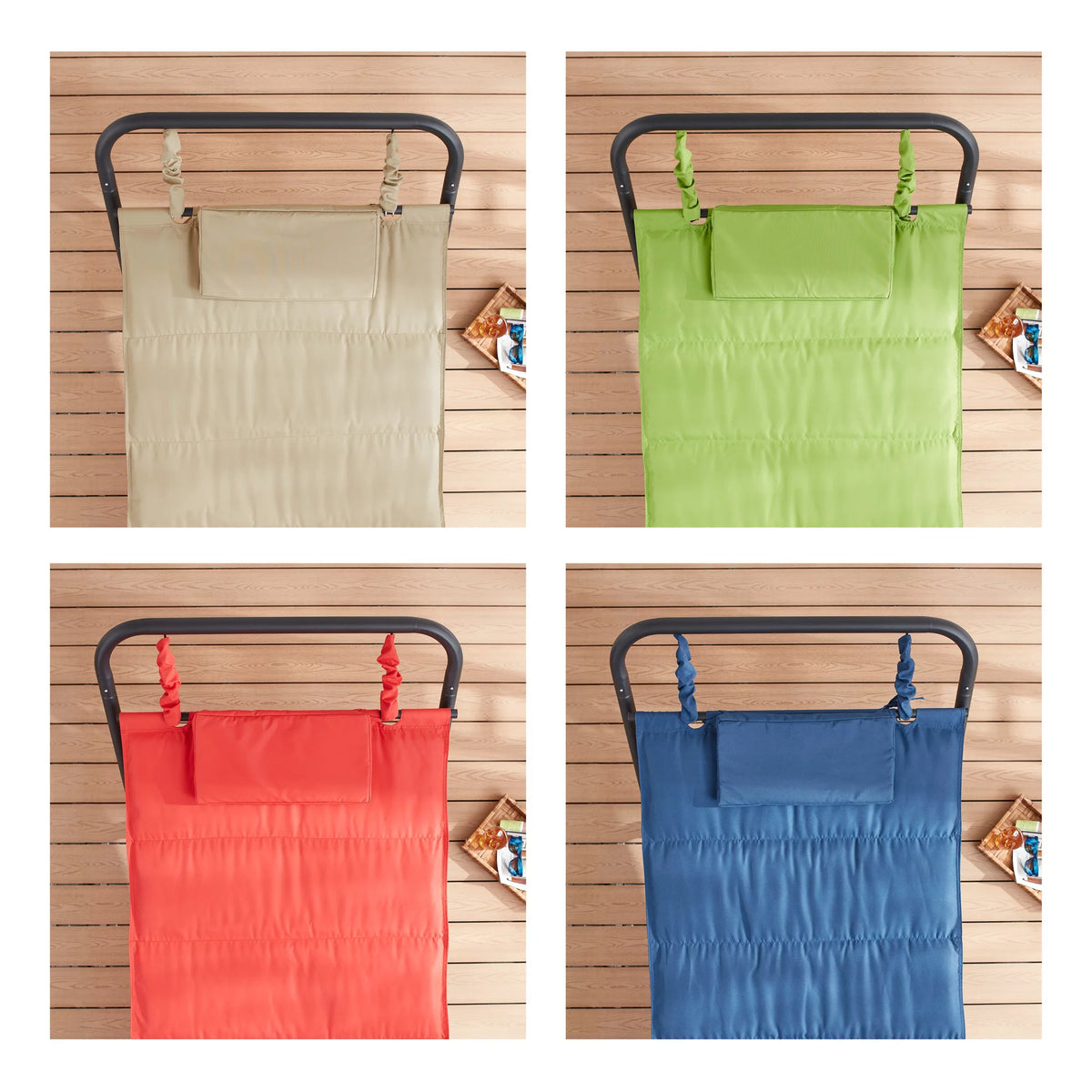 Polyester Hammock with Stand and Pillow W56775