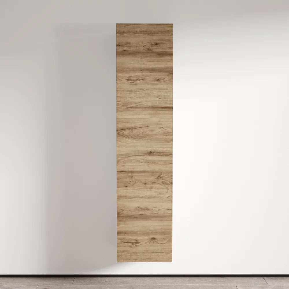 Oak Modular Wall Mounted Floating Bookcase Cabinet H905