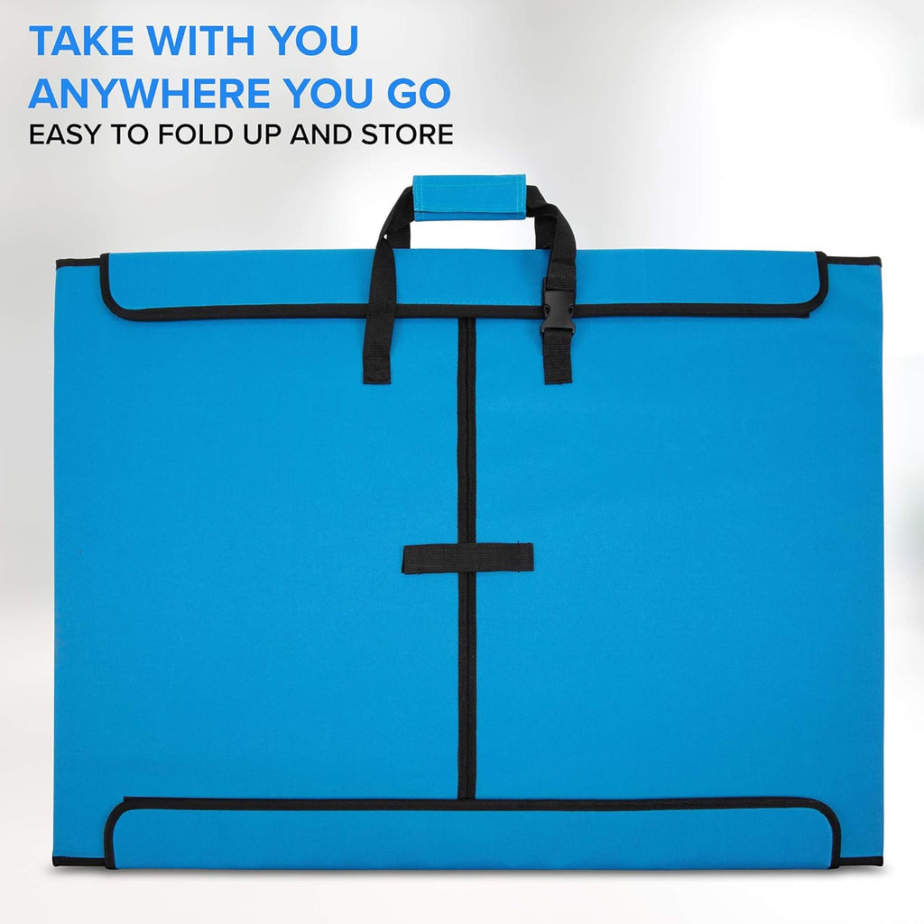 1000-Piece Jigsaw Puzzle Mat with Non-Slip Felt Surface, 2 Removable Trays, Carry Handle Pack of 2 T958003