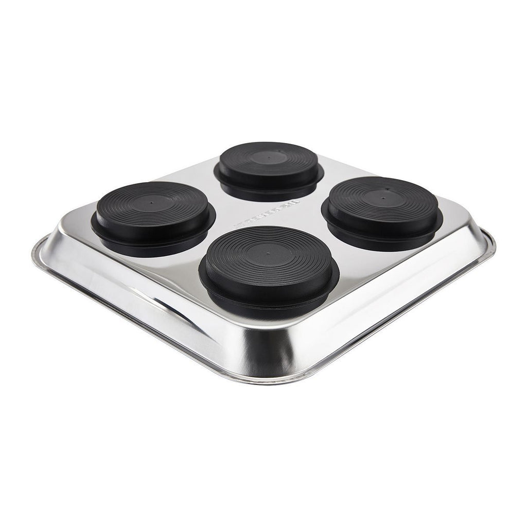 10-1/2 in. x 11-1/2 in. Magnetic Stainless Steel Parts Tray F45120