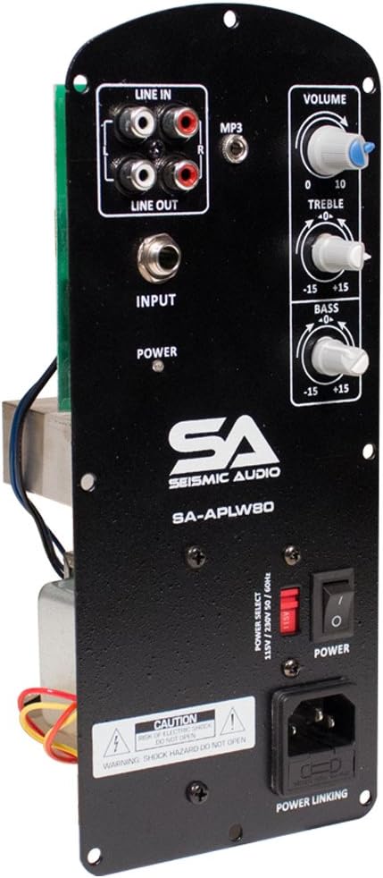 120 Watt Class AB Plate Amplifier for Loudspeaker Cabinets Q5663