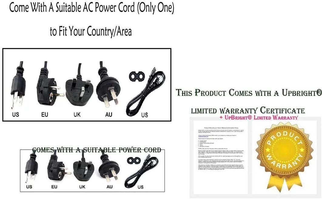 Adapter for Digital Scales Power Supply Cord Q900292